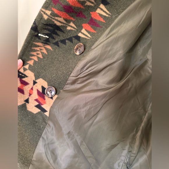 DRIFTWOOD super soft, Southwestern print peacoat. Great condition in size M. - Picture 5 of 7